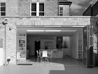 Rear Elevation with Door Opened : helen in balum kitchen garden